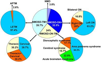 Different Phenotypes at Onset in Neuromyelitis Optica Spectrum Disorder Patients with Aquaporin-4 Autoimmunity